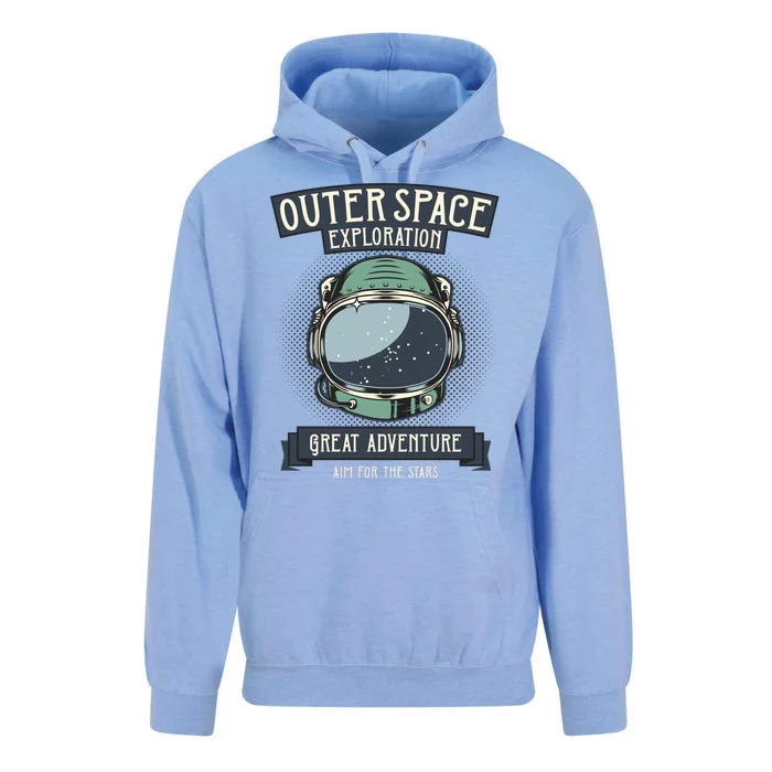 Outer Space Exploration Great Adventure Unisex Surf Hoodie