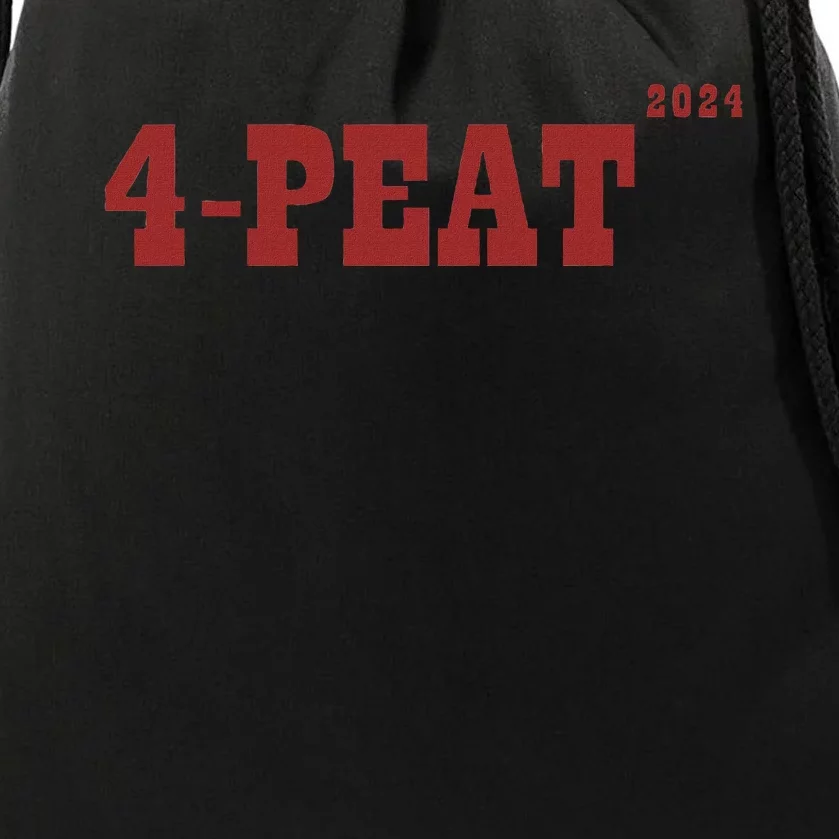 Oklahoma Softball Four Peat Champions Drawstring Bag