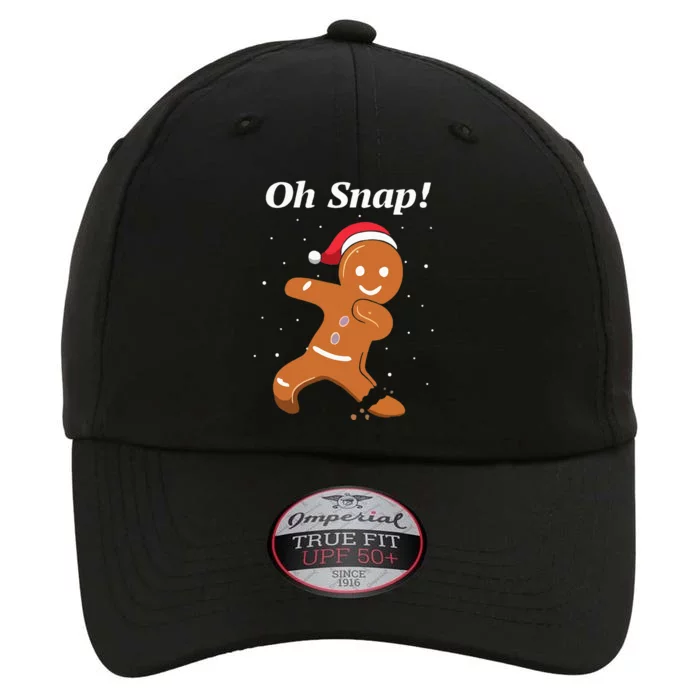 Oh Snap Funny Gingerbread Merry Christmas Cookie The Original Performance Cap