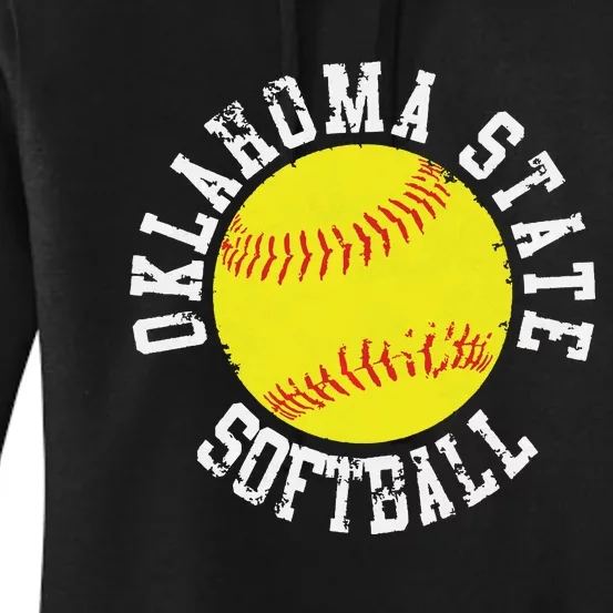 Oklahoma Softball Funny Women's Pullover Hoodie