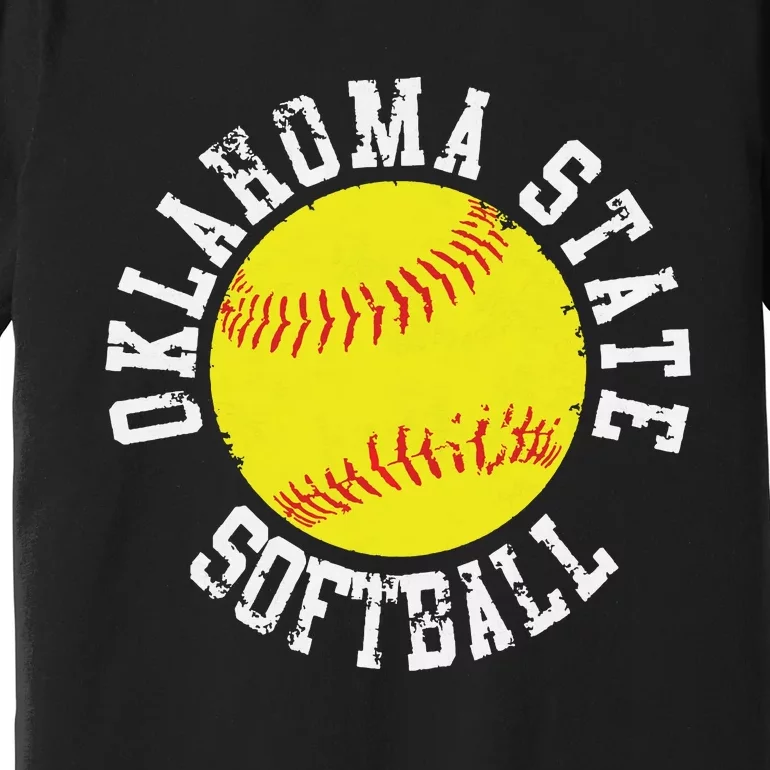 Oklahoma Softball Funny Premium T-Shirt