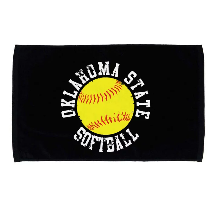 Oklahoma Softball Funny Microfiber Hand Towel