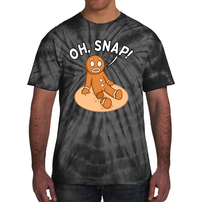 Oh Snap Freak Funny Ampu Prosthetic Surgery Graphic Tie-Dye T-Shirt