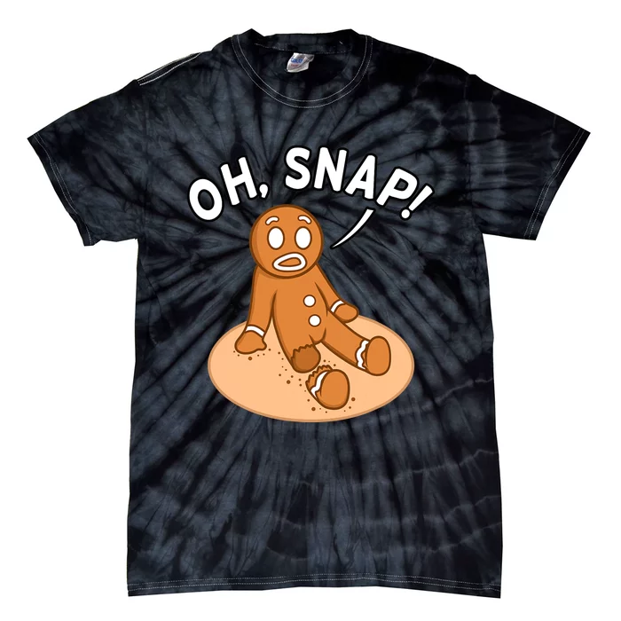 Oh Snap Freak Funny Ampu Prosthetic Surgery Graphic Tie-Dye T-Shirt