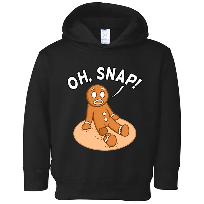 Oh Snap Freak Funny Ampu Prosthetic Surgery Graphic Toddler Hoodie