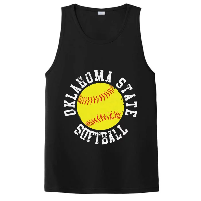 Oklahoma Softball Funny Performance Tank