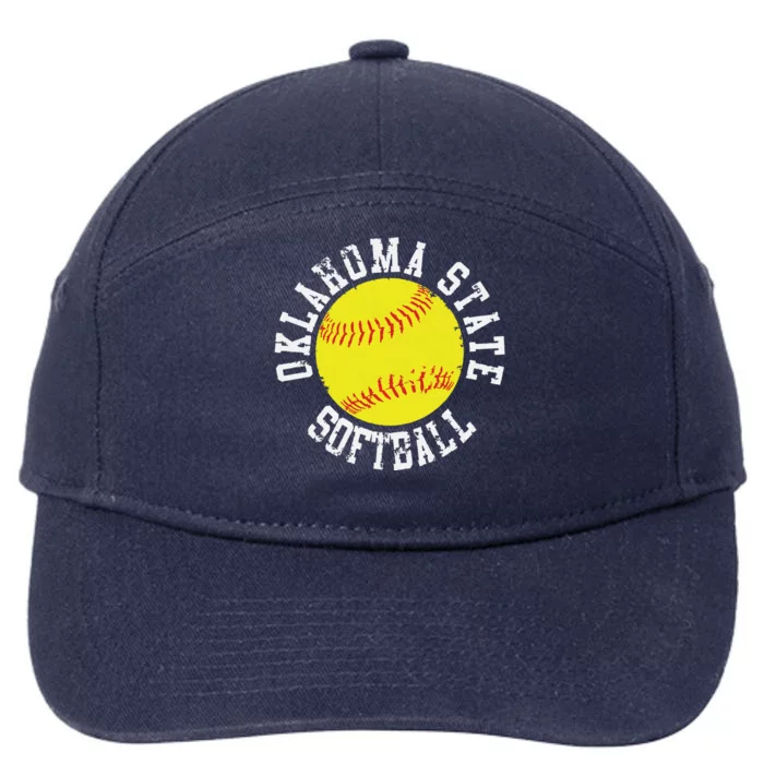 Oklahoma Softball Funny 7-Panel Snapback Hat