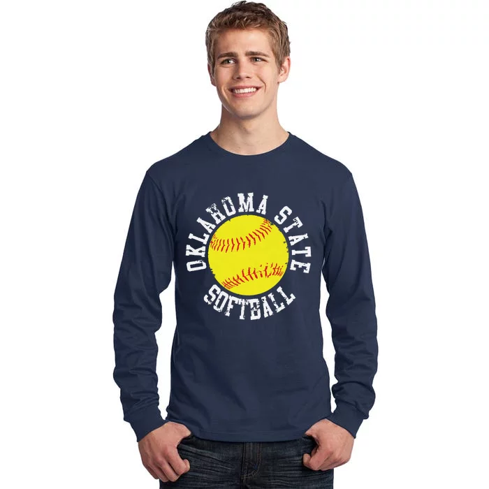 Oklahoma Softball Funny Tall Long Sleeve T-Shirt