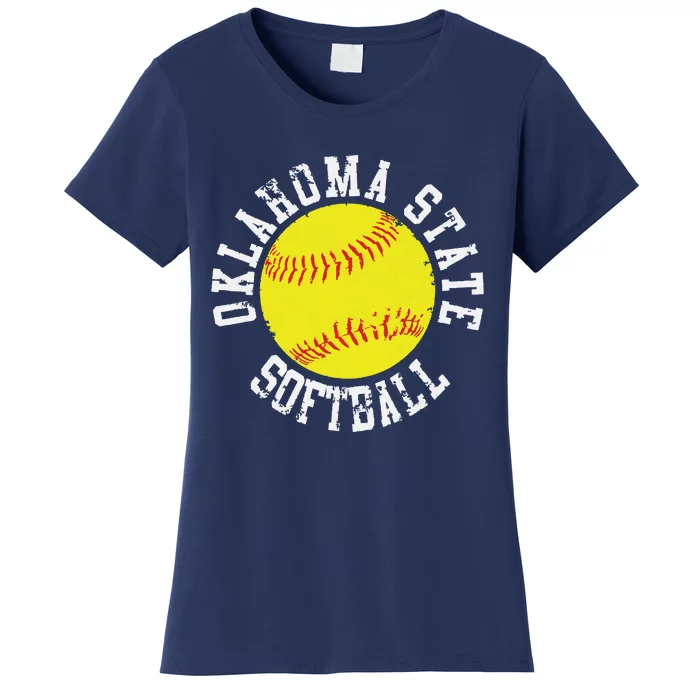 Oklahoma Softball Funny Women's T-Shirt