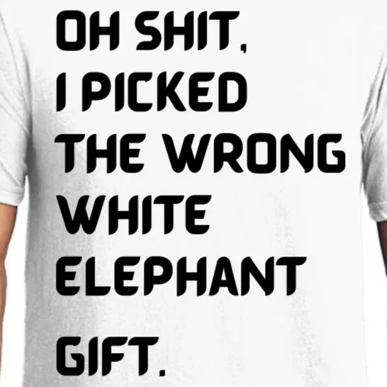 Oh Shit Funny White Elephant Gifts For Adults Under 15 20 Pajama Set