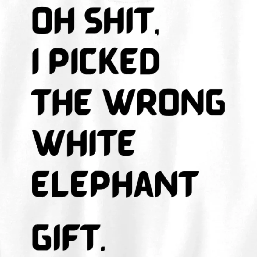 Oh Shit Funny White Elephant Gifts For Adults Under 15 20 Kids Sweatshirt