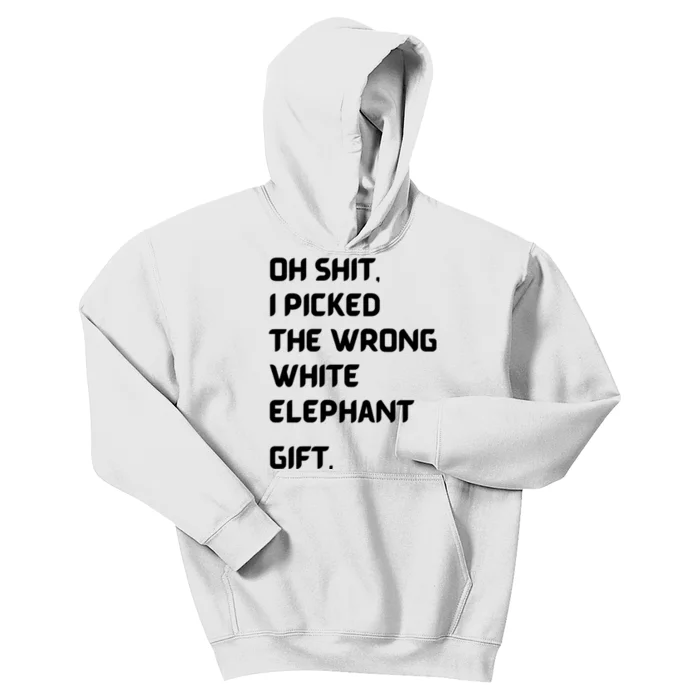 Oh Shit Funny White Elephant Gifts For Adults Under 15 20 Kids Hoodie