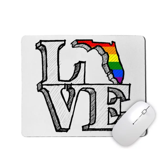 Orlando Strong Florida Love Lgbt G.A.Y P.R.I.D.E Mousepad