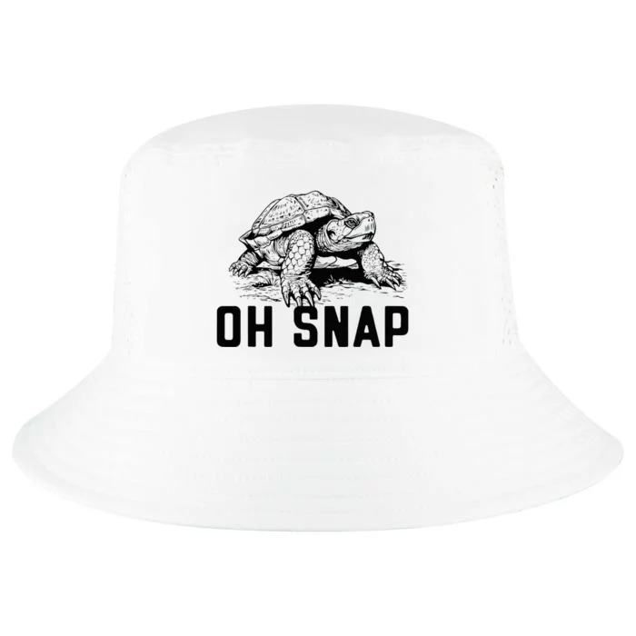 Oh Snap! Funny Snapping Turtle Ironic Animal Cool Comfort Performance Bucket Hat