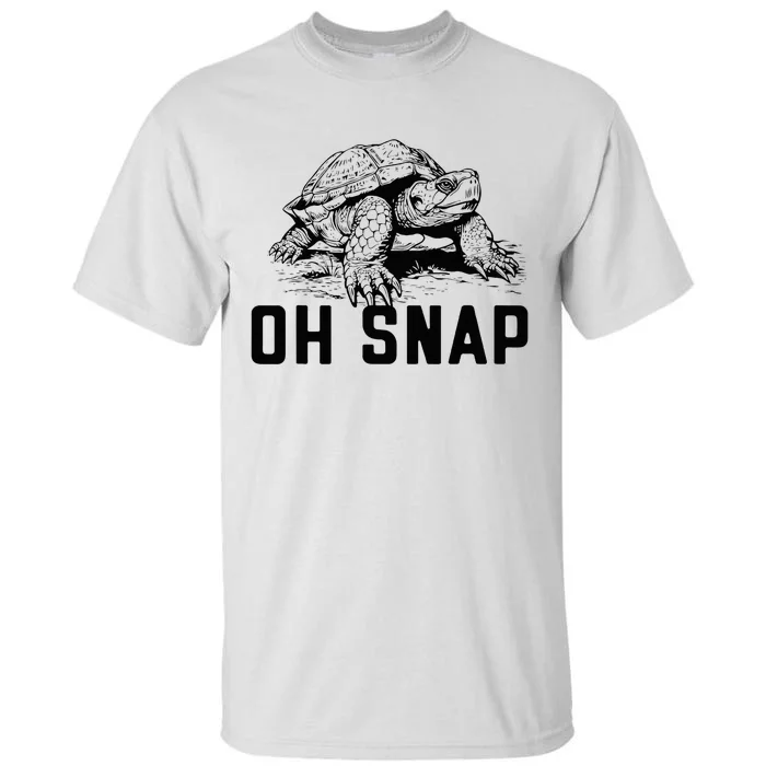 Oh Snap! Funny Snapping Turtle Ironic Animal Tall T-Shirt