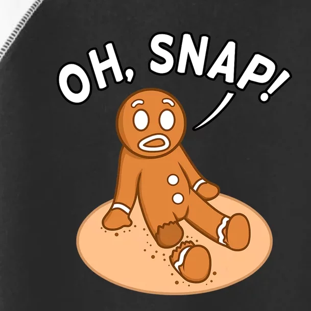 Oh Snap Freak Funny Ampu Prosthetic Surgery Graphic Toddler Fine Jersey T-Shirt