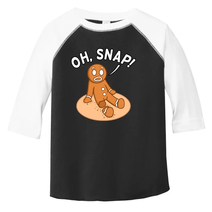 Oh Snap Freak Funny Ampu Prosthetic Surgery Graphic Toddler Fine Jersey T-Shirt