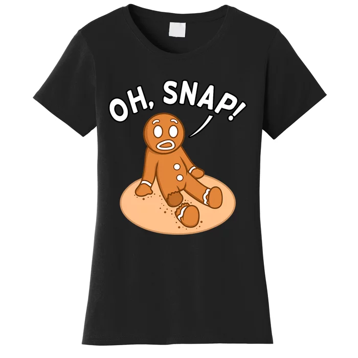 Oh Snap Freak Funny Ampu Prosthetic Surgery Graphic Women's T-Shirt