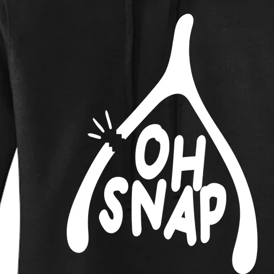 Oh Snap Funny Broken Bone Women's Pullover Hoodie