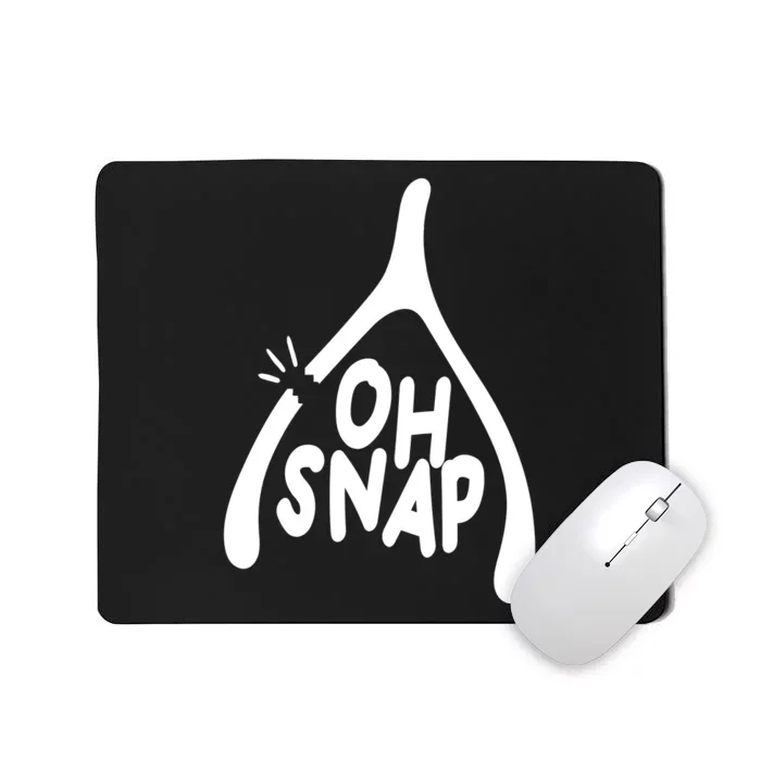 Oh Snap Funny Broken Bone Mousepad