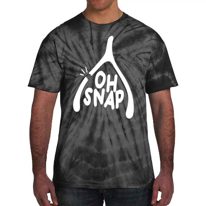 Oh Snap Funny Broken Bone Tie-Dye T-Shirt