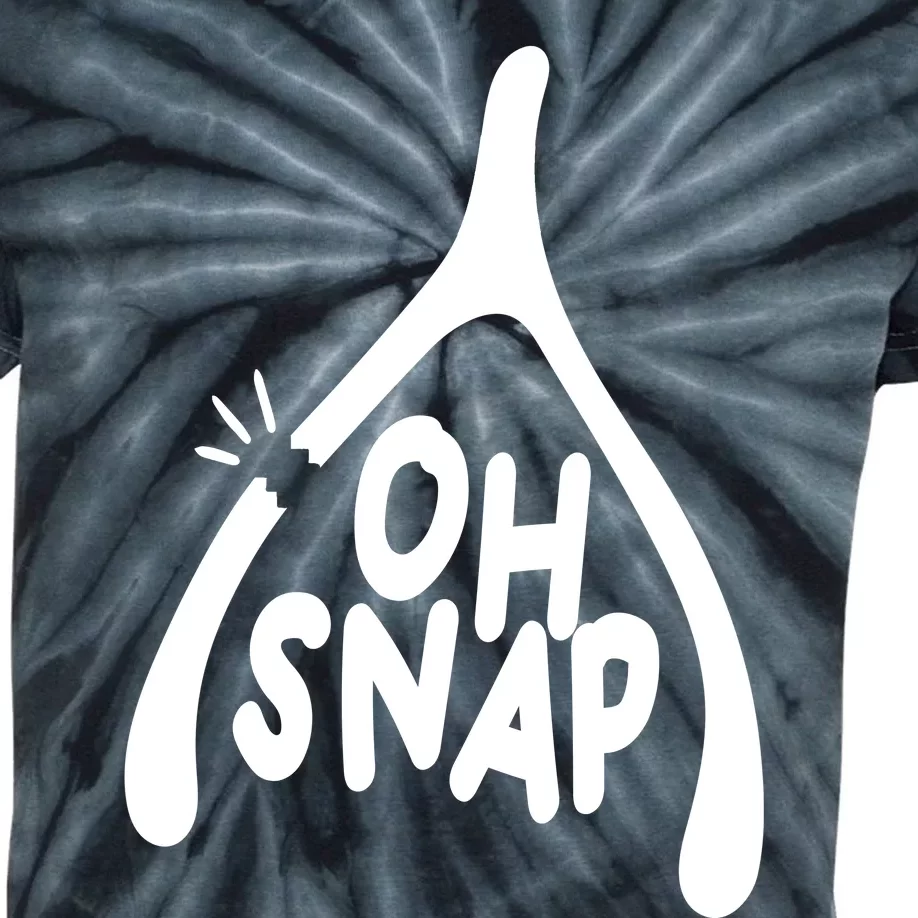 Oh Snap Funny Broken Bone Kids Tie-Dye T-Shirt