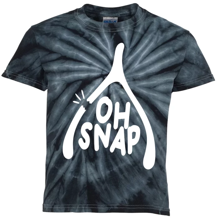 Oh Snap Funny Broken Bone Kids Tie-Dye T-Shirt