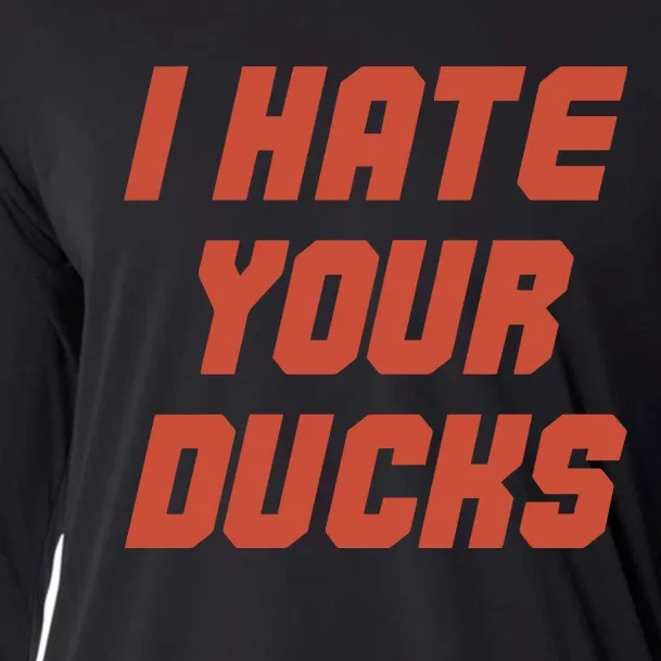 Oregon State Football I Hate Your Ducks Cooling Performance Long Sleeve Crew