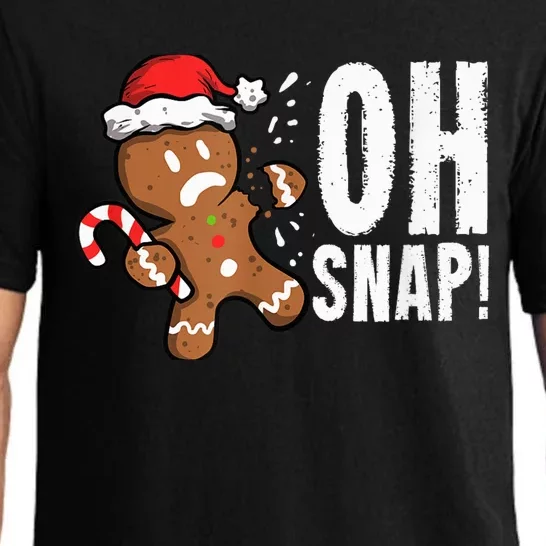 Oh Snap! Funny Gingerbread Comic Artwork For Christmas Pajama Set