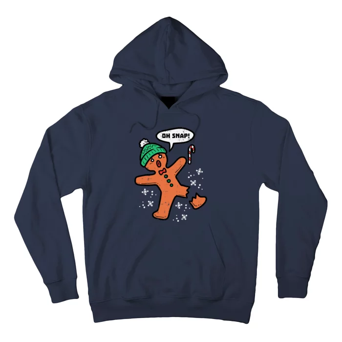 Oh Snap Funny Gingerbread Christmas Xmas Holiday Gift Idea Trending Hoodie