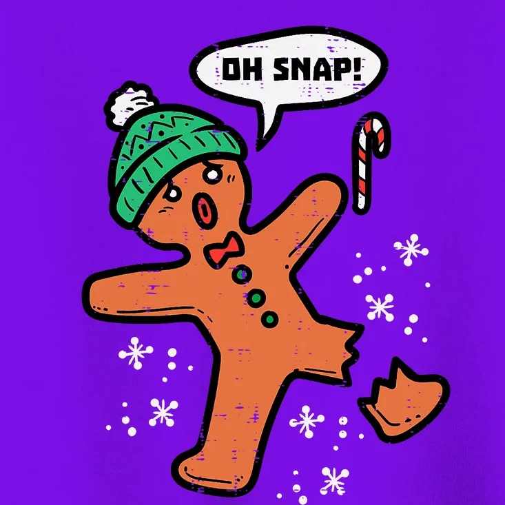 Oh Snap Funny Gingerbread Christmas Xmas Holiday Gift Idea Trending Toddler T-Shirt