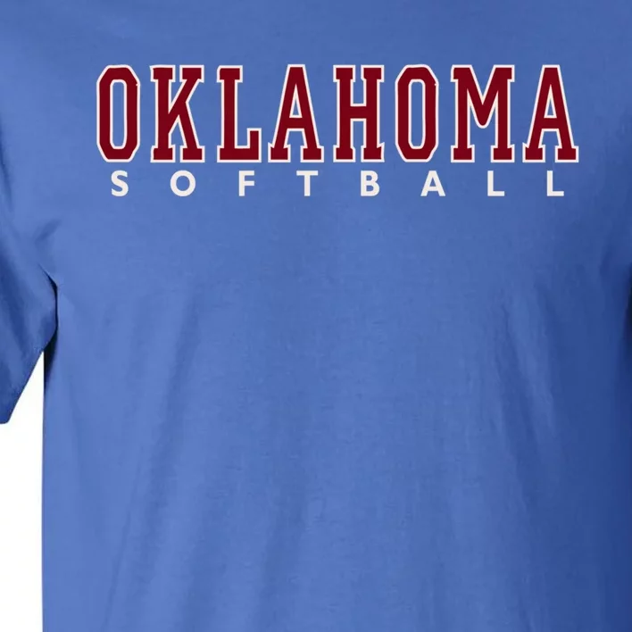 Oklahoma Softball Gift Tall T-Shirt