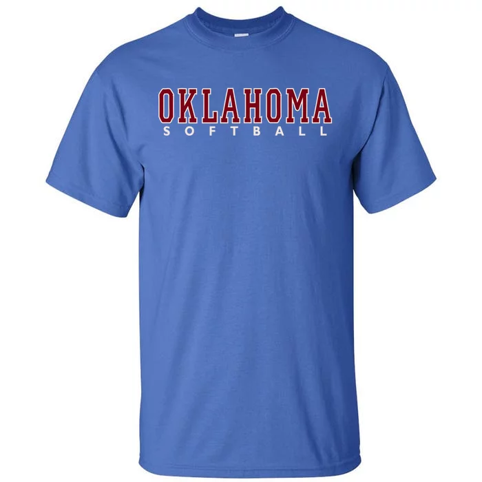 Oklahoma Softball Gift Tall T-Shirt