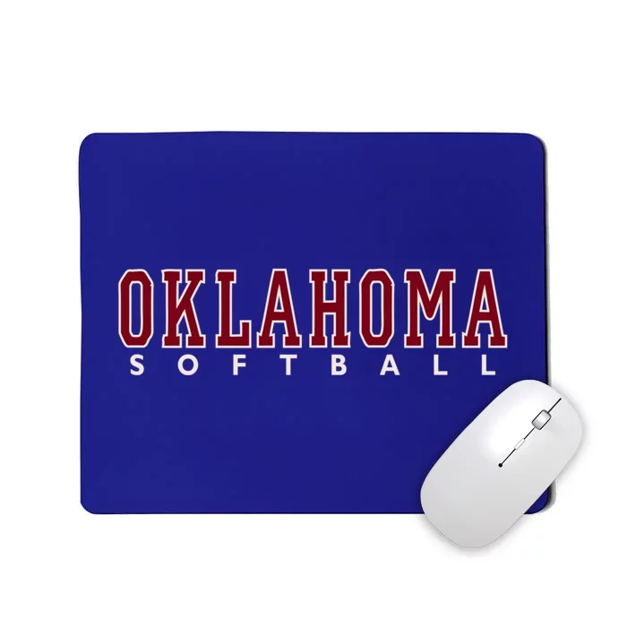 Oklahoma Softball Gift Mousepad