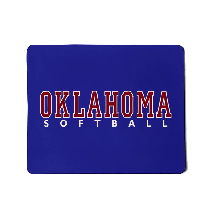 Oklahoma Softball Gift Mousepad