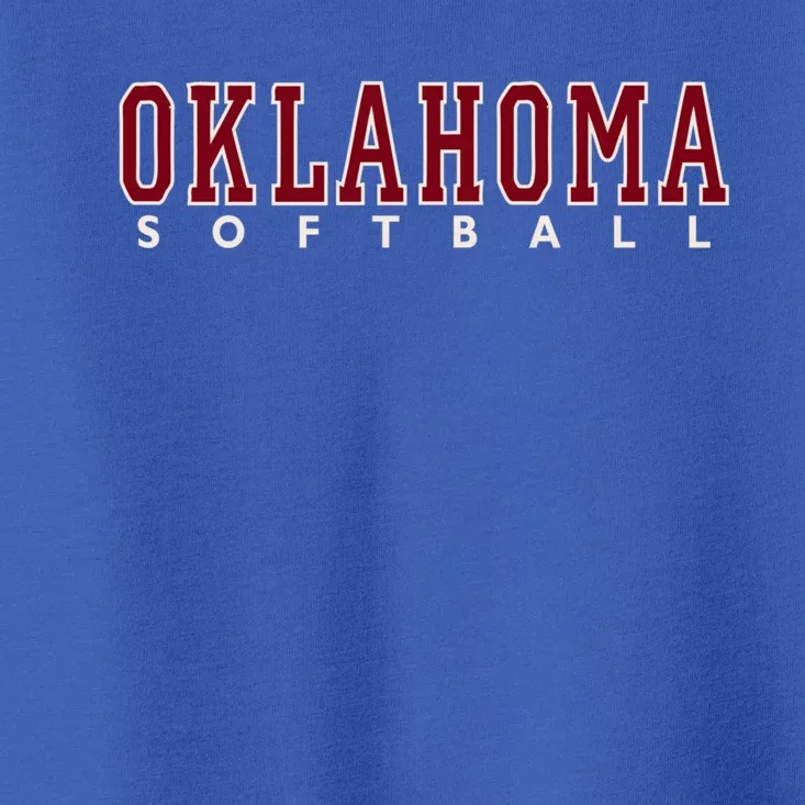 Oklahoma Softball Gift Toddler T-Shirt