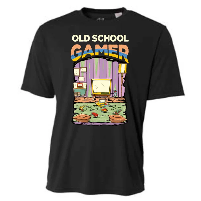 Old School Gamer Cooling Performance Crew T-Shirt