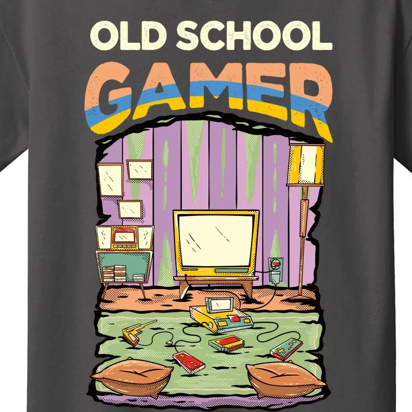 Old School Gamer Kids T-Shirt