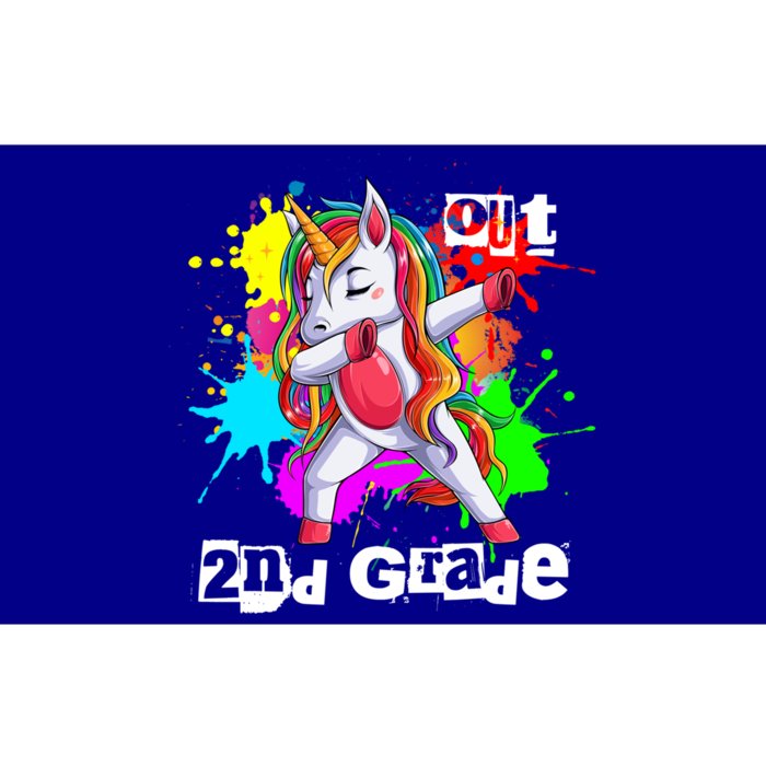 Out Second Grade 2Nd Grade Graduation Magical Unicorn Dabbin Cute Gift Bumper Sticker