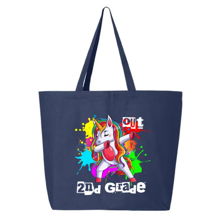 Out Second Grade 2Nd Grade Graduation Magical Unicorn Dabbin Cute Gift 25L Jumbo Tote