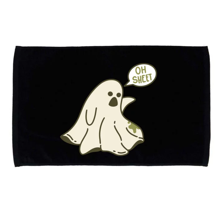 Oh Sheet Ghost Funny Microfiber Hand Towel