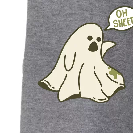 Oh Sheet Ghost Funny Doggie 3-End Fleece Hoodie