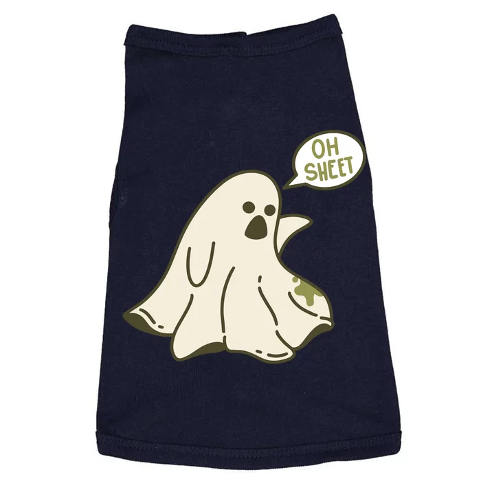 Oh Sheet Ghost Funny Doggie Tank