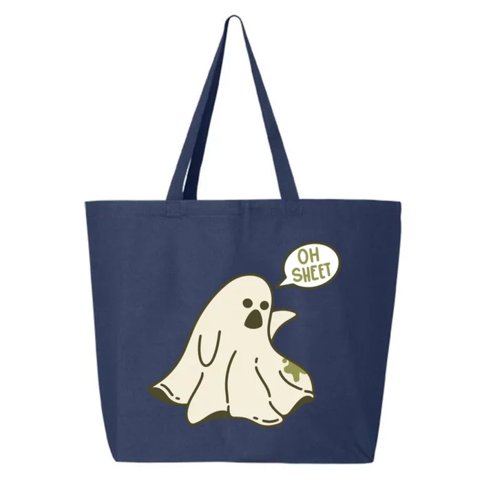 Oh Sheet Ghost Funny 25L Jumbo Tote