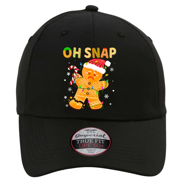 Oh Snap Gingerbread Man Christmas Cookie Costume Baking Team The Original Performance Cap