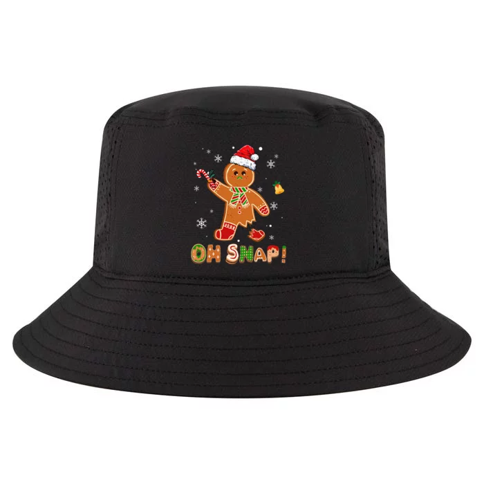 Oh Snap Gingerbread Christmas holiday Cool Comfort Performance Bucket Hat