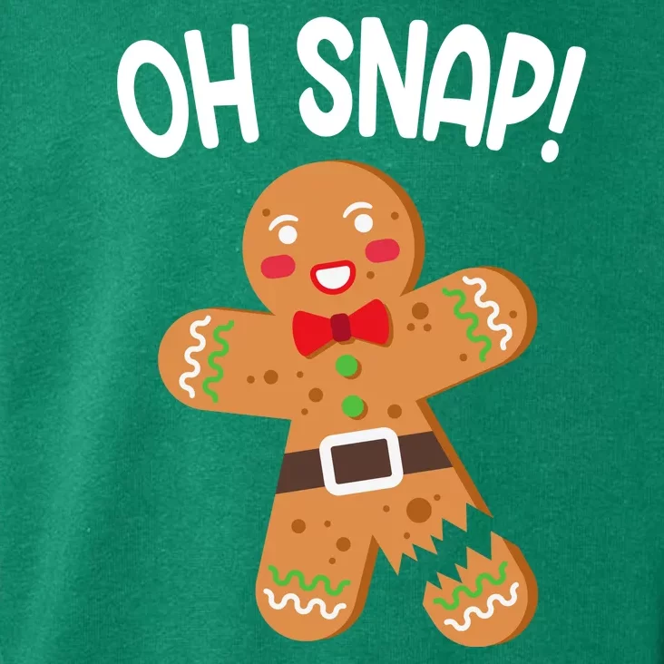 Oh Snap Gingerbread Funny Christmas Toddler Hoodie