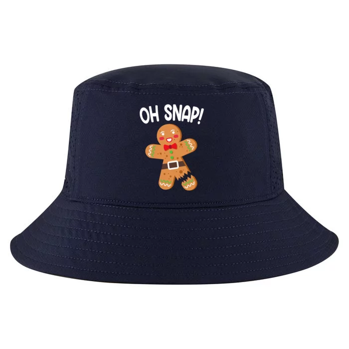 Oh Snap Gingerbread Funny Christmas Cool Comfort Performance Bucket Hat