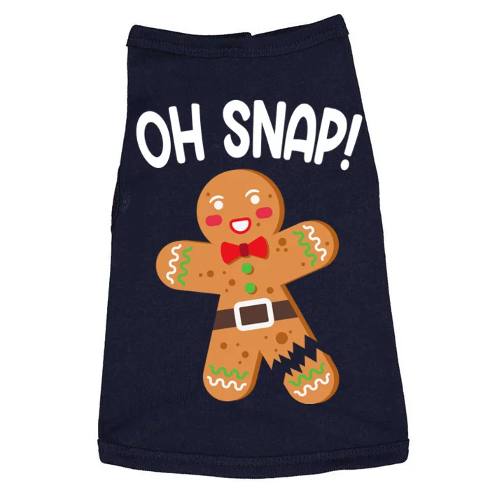 Oh Snap Gingerbread Funny Christmas Doggie Tank