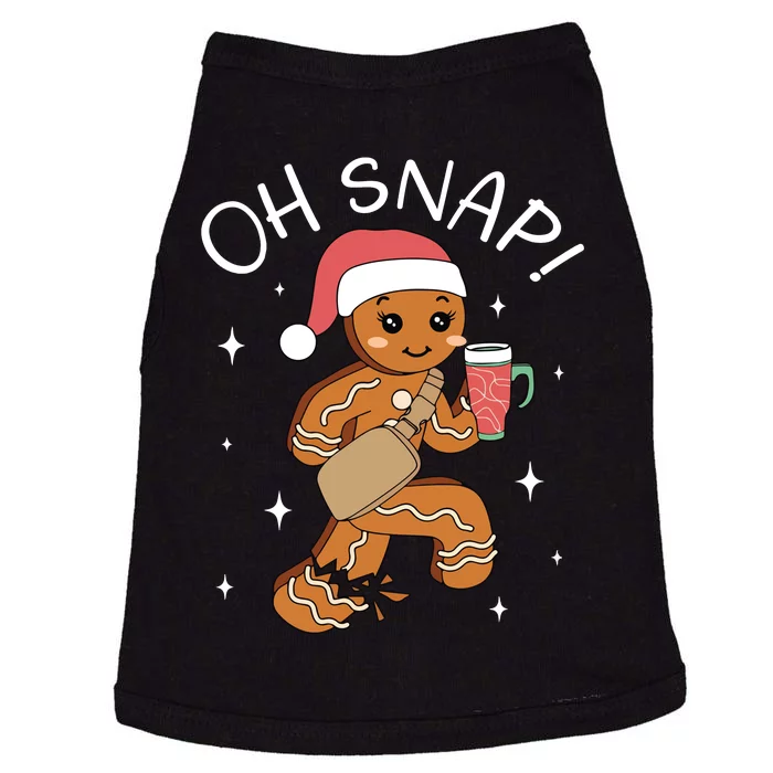 Oh Snap Gingerbread Christmas Doggie Tank